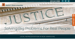 Desktop Screenshot of brownlawnh.com